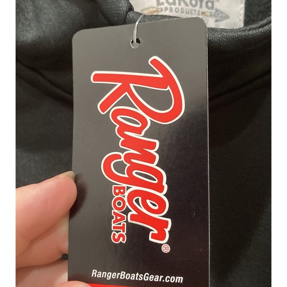 NWT Ranger Boats 3XL Black 1/4 Zip Fleece Pullover Performance Mens Jacket New - Picture 6 of 8